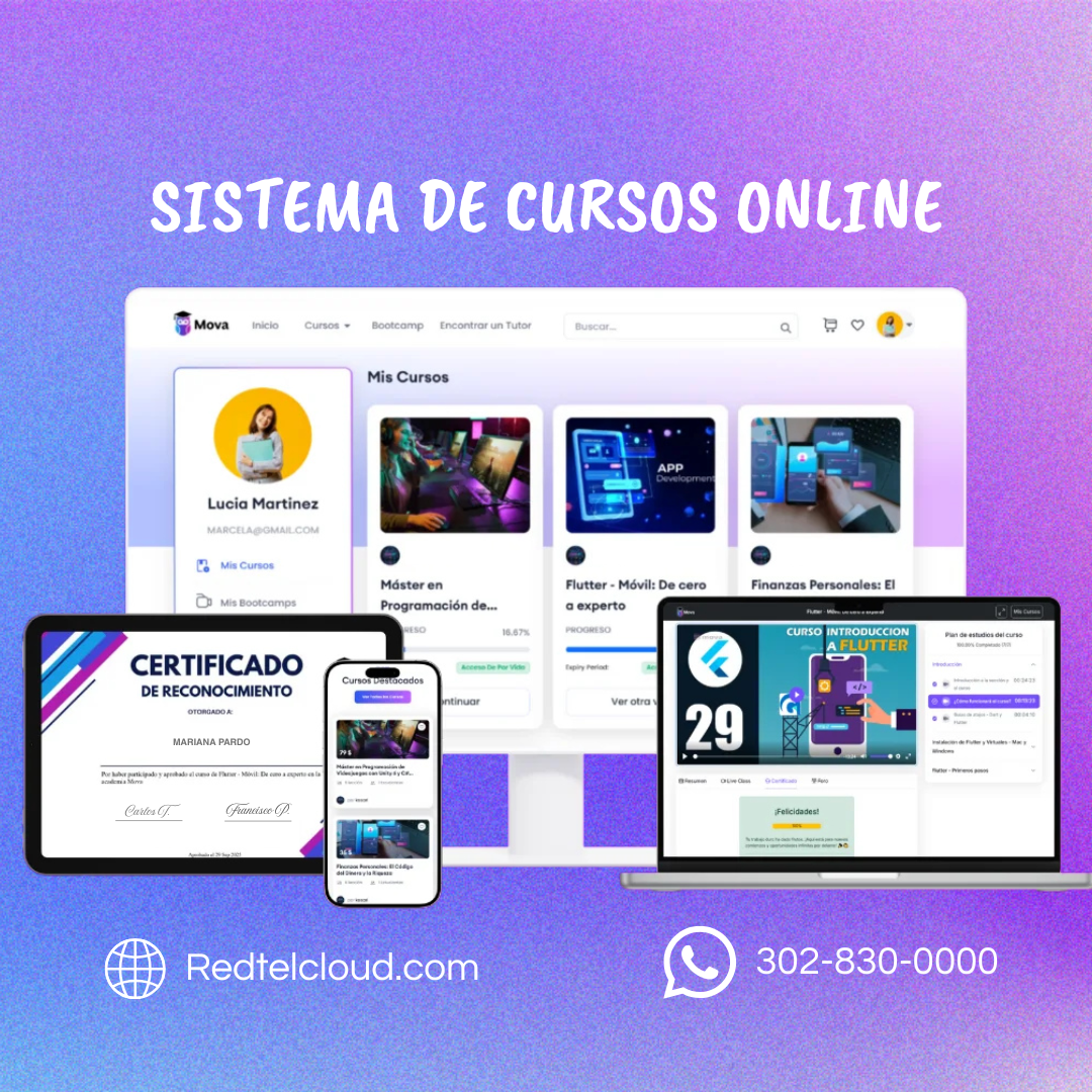 Mova - Sistema de Cursos Online
